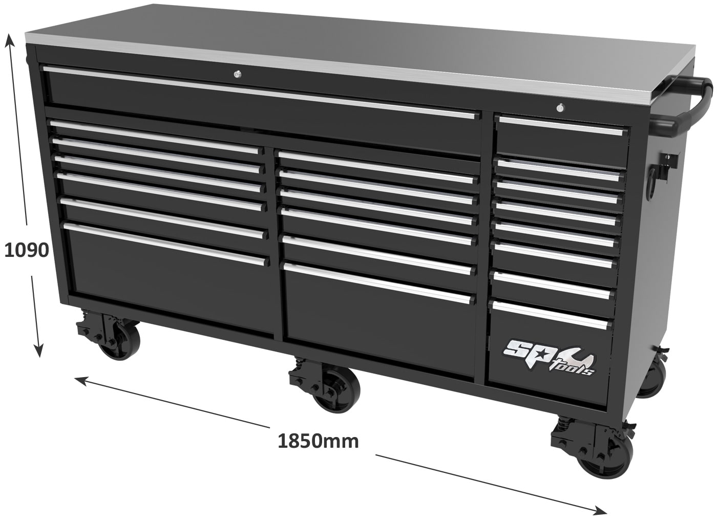 73" USA Sumo Series Roller Cabinet